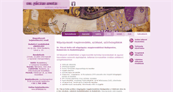 Desktop Screenshot of drpaczai.hu